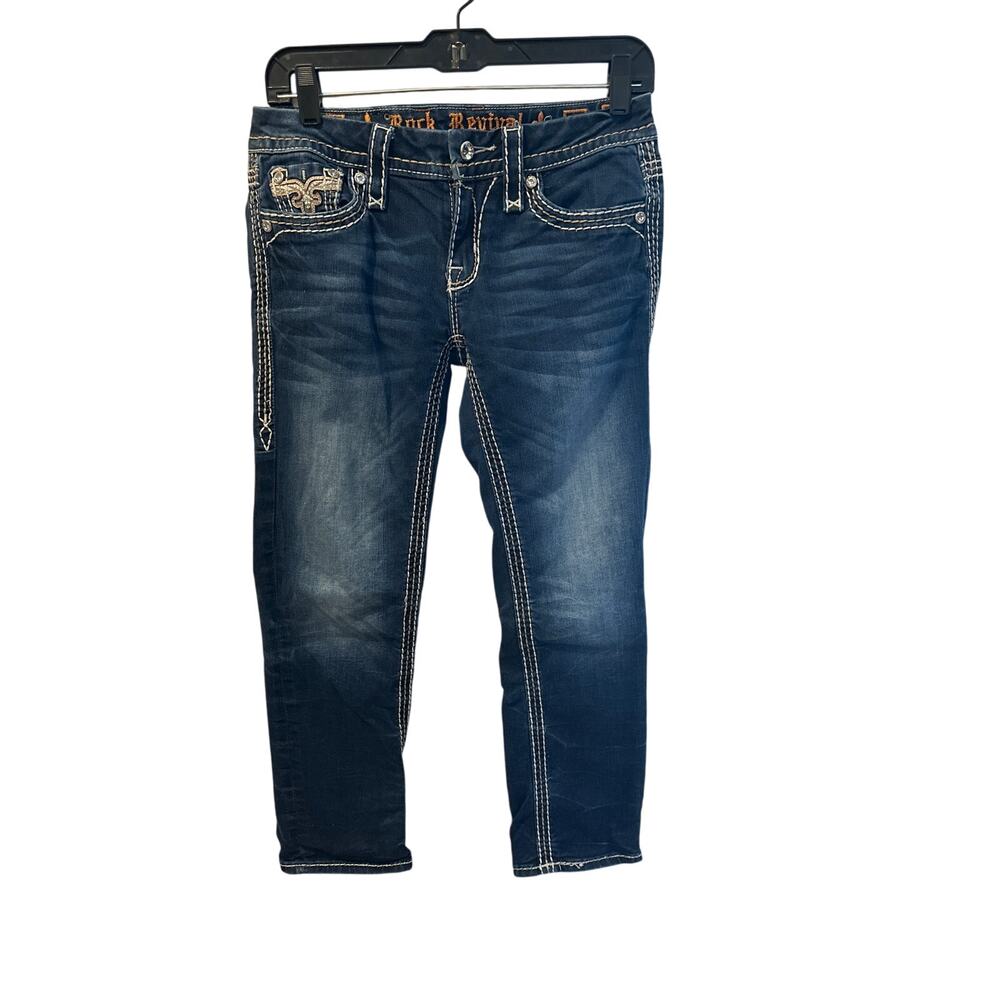 Women’s Rock Revival Sorrel Capri Jeans. Size 27